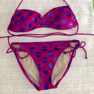 Victoria’s Secret Swim Polka Dot Bikini- Medium